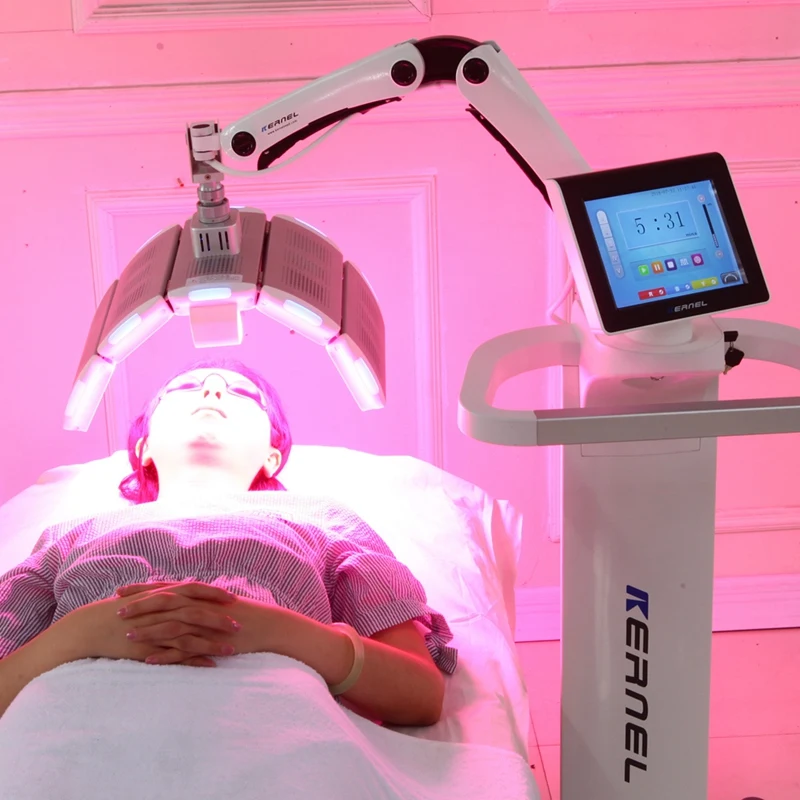 Kernel KN-7000D Red Blue LED Bio Light Thearpy Skin Rejuvenation Acne Treatment Beauty ALA PDT Photodynamic Therapy Machine