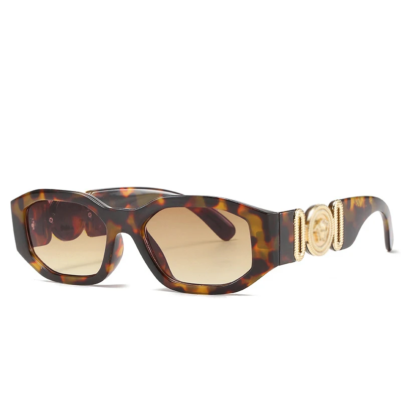 Hexagon square women sun glasses vintage fashion custom luxury shades plastic new arrivals Designer sunglasses 74361