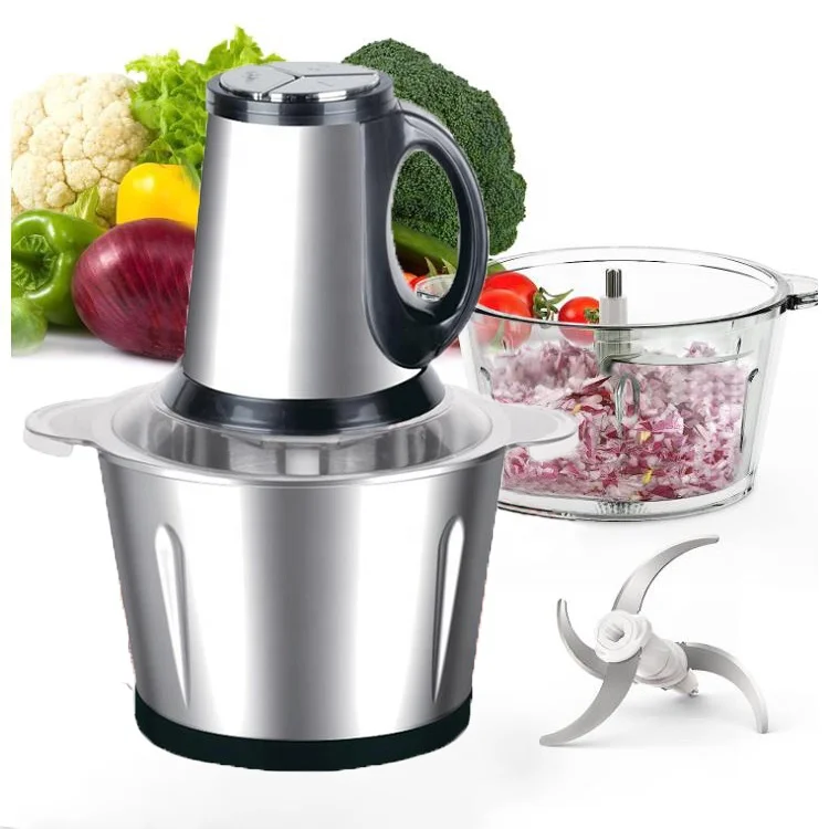 Hot Sell 3L 3 Speed Meat Mixer Shredder Electric Vegetable Grinder Household Food Chopper