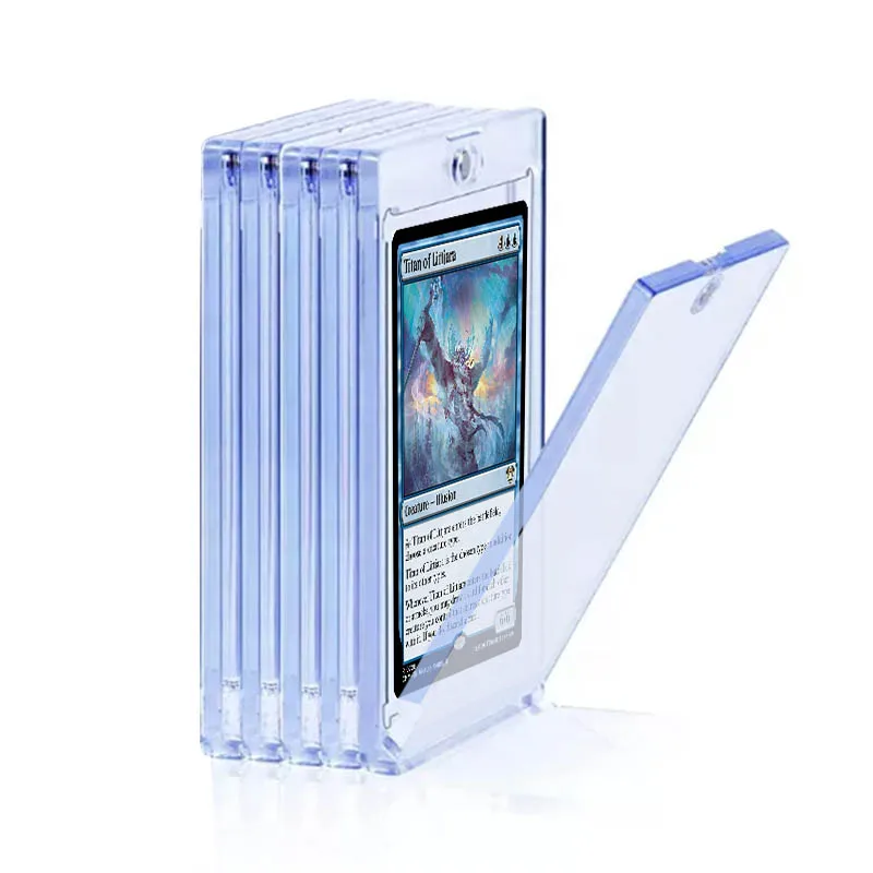 Wholesale Custom 35 Pt Magnetic Card Holder One Touch Holder 35Pt Magnetic Card Case Trading Card Brick Holder
