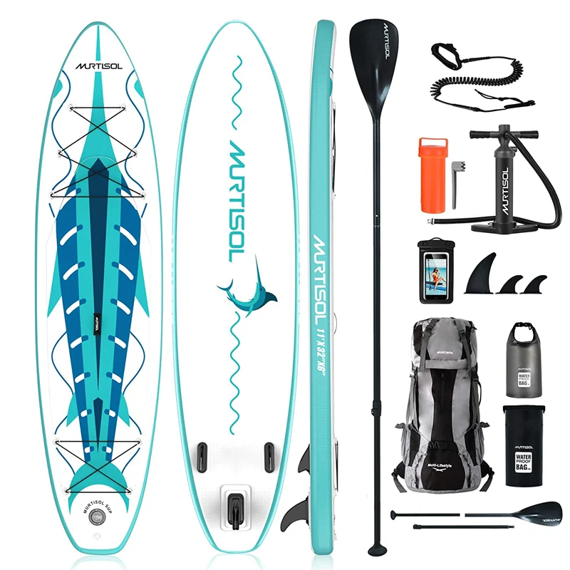 335 cm Cheapest Eu Stock Drop Shipping Custom Design boards surfboard surfing inflatable paddle board With Accessories