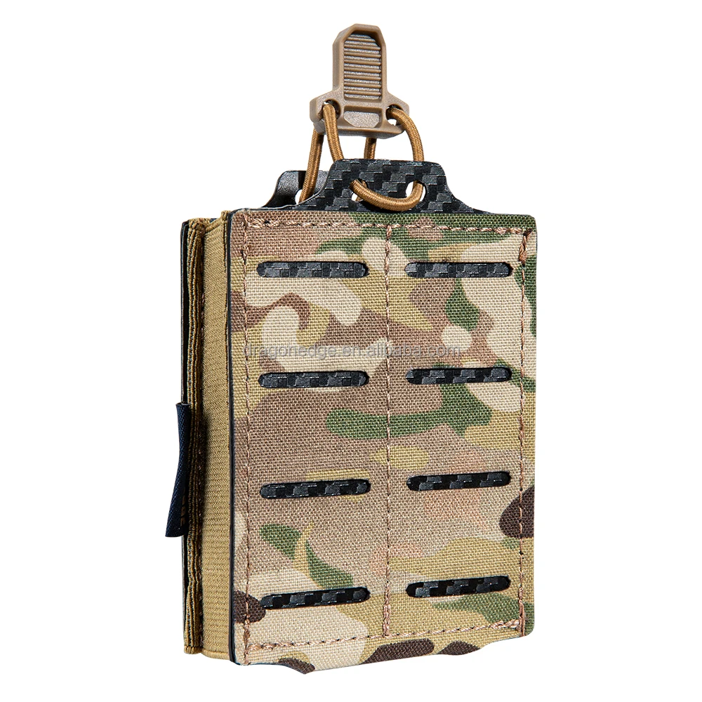 SPARK TAC  Multicam  molle Tactical  Laser Cut Magazine Pouch Camouflage Tactical equipment Magazine Pouch