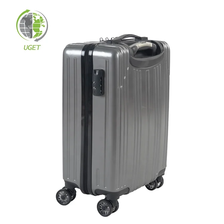 Free Sample Plastic Wholesale Cheap Air Carry Print Hardcase Luggage Sets On Luggage Set/Luggage Wholesale