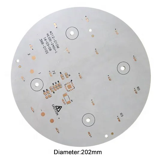 Алюминиевый базовый материал PCB LED SMD 2835 Pcb Led Smart Ring Light Circuit Board