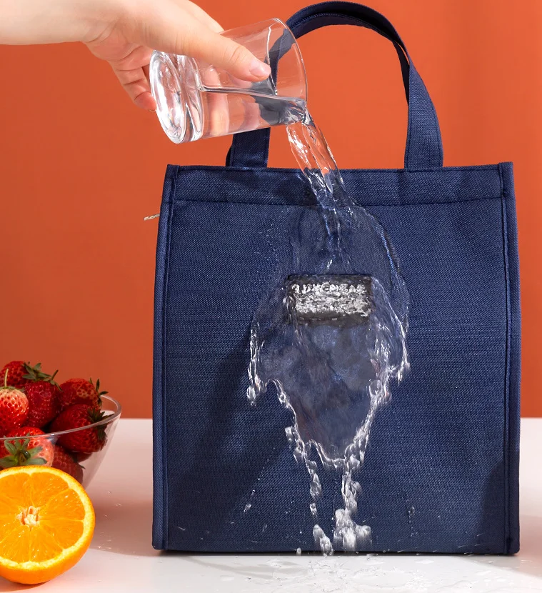 
eco friendly beer bottle shopping bag Oxford cooler shopping bags: Insulated Leakproof Reusable Tote Grocery thermal cooler bag 