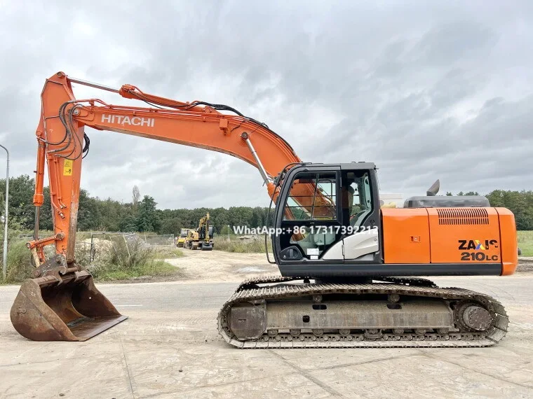 Оригинальный Подержанный японский экскаватор Hitachi ZX210LC-5B/надежный гидравлический гусеничный zx210LC-5B