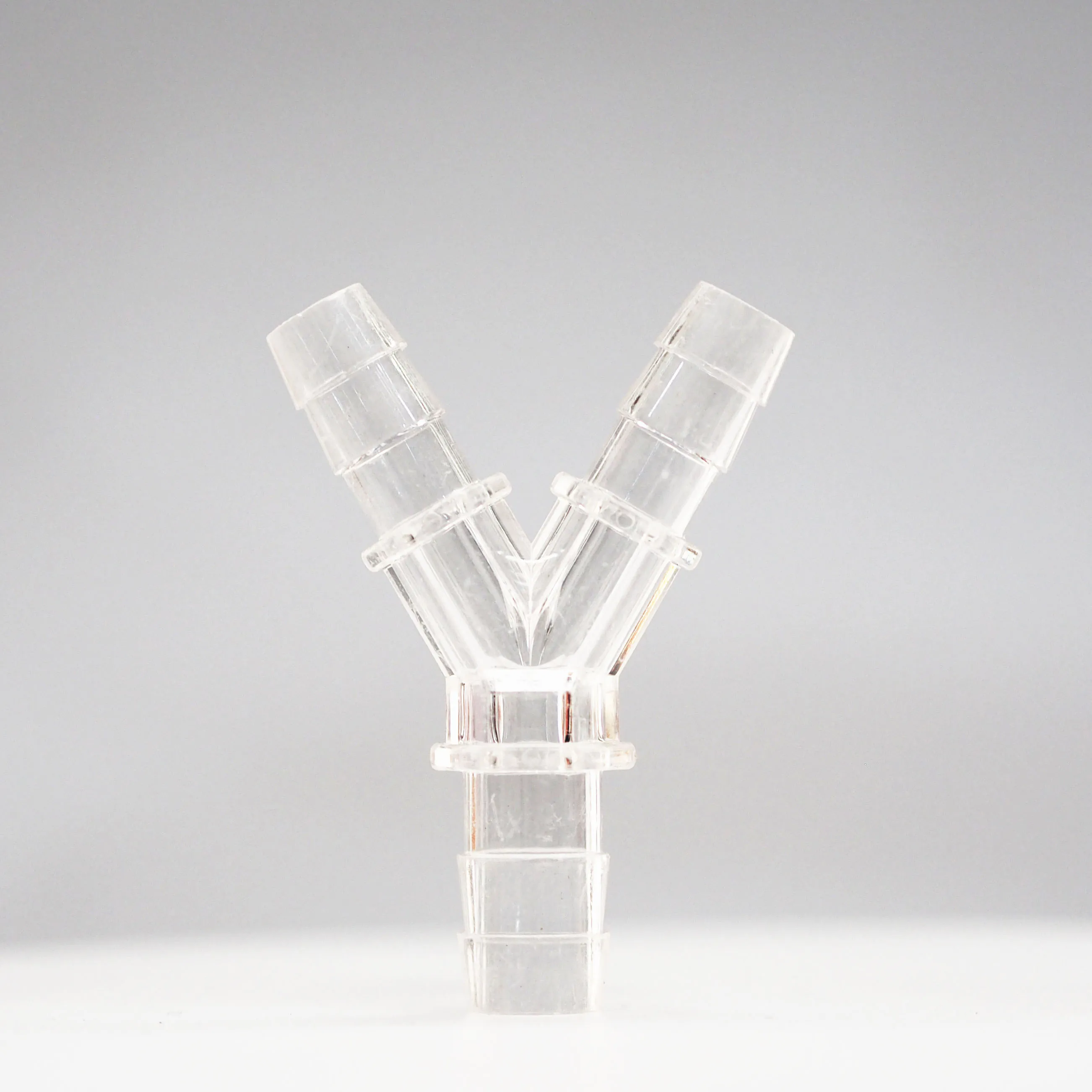 MJ-Y4-10-4 Reducing Y type 3 way water pipe tube connector