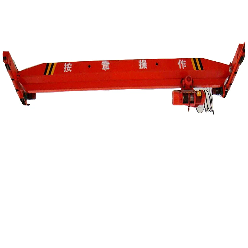 Factory direct  440V LDE Type Model Electric Hoist Single Girder Beam Overhead Bridge Crane for   sale