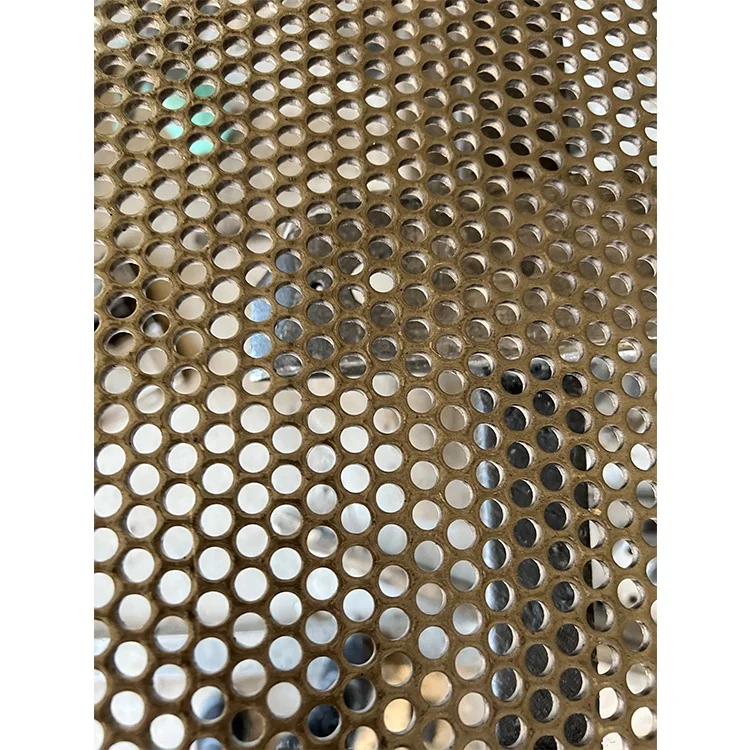 Metal Mesh For Speaker Perforated Mes Titanium Perforated Metal Mesh