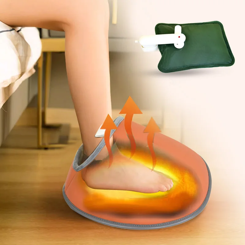 Foot Warmer Hot Water Bag Hot Water Bottle Cover With 500ml Hot Water Bag Feet Cover