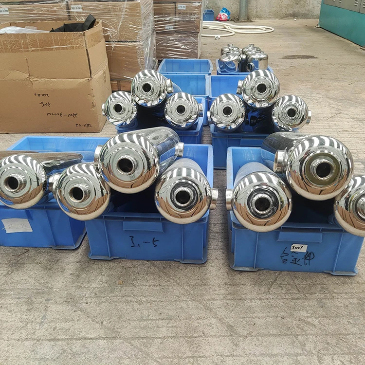 Swimming Pool Accessories 304 Stainless Steel Heat Exchanger Water Heater Tubular SS