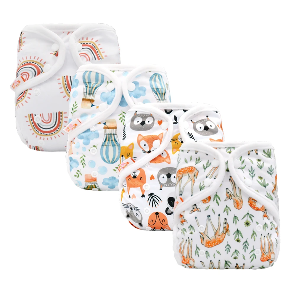 Top Fashion Washable Cloth Pocket Nappy Bamboo Terry Tpu Waterproof Reusable Superdry Dry Diapers Baby Diapers