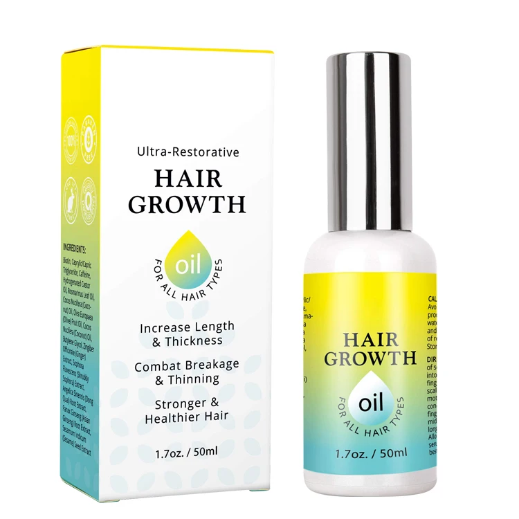 Amazon top 10 Private Label Natural hair growth oil DHT Blockers Vitamins best hair growth Serum