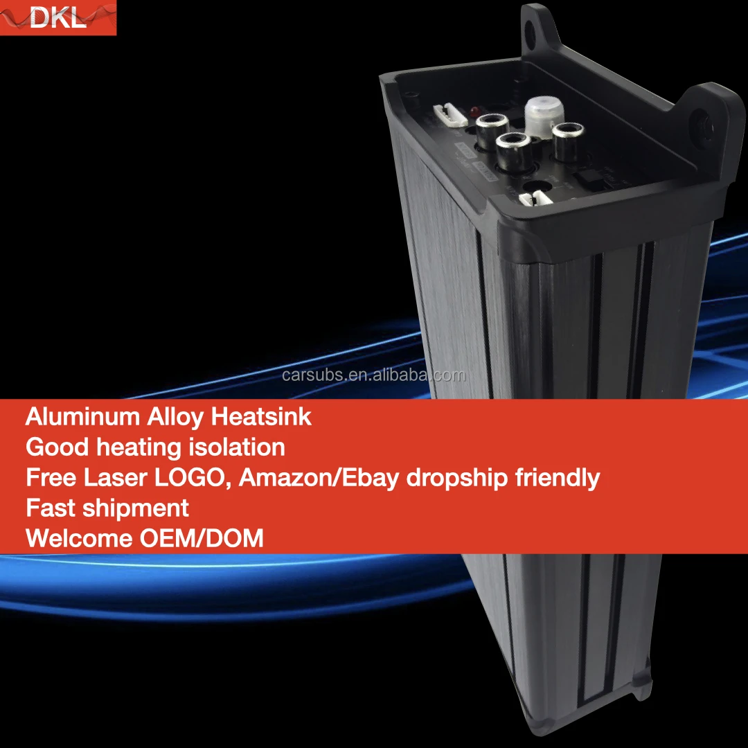 Car Audio Digital Amp 4 CH RMS 100W High Level RCA amplifier Full range Peak 4000W Class D Car Amplifier Monoblock