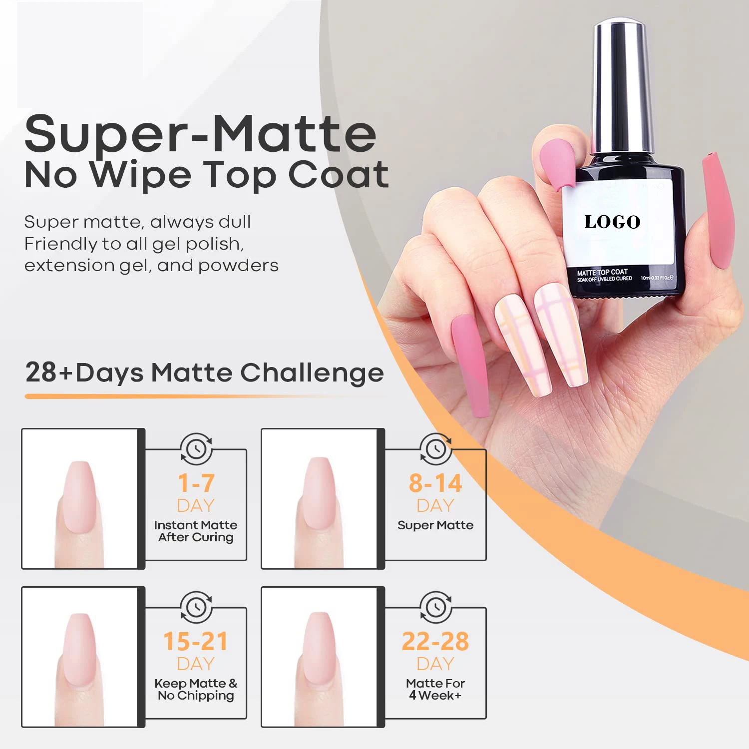 New Brand Nail Tip Glue Clear Color Base Coat Gel Nail Polish