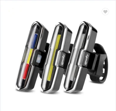 Wholesale USB Rechargeable Bike Light Front and Back Safety Bicycle LED Headlight & Rear Tail Light Bike Lights Easy to Install