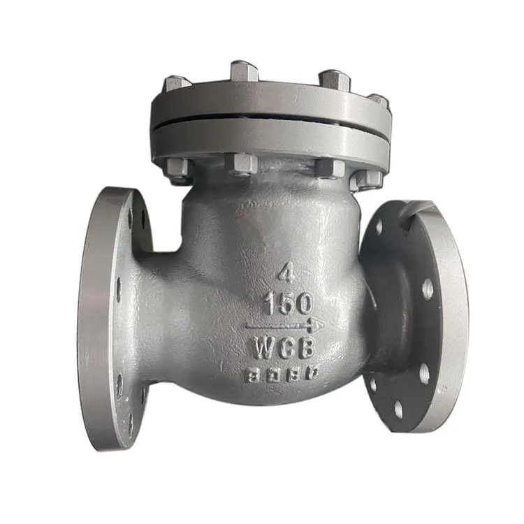ANSI 4-дюймовая Поворотная литая сталь wcb обратный клапан цена