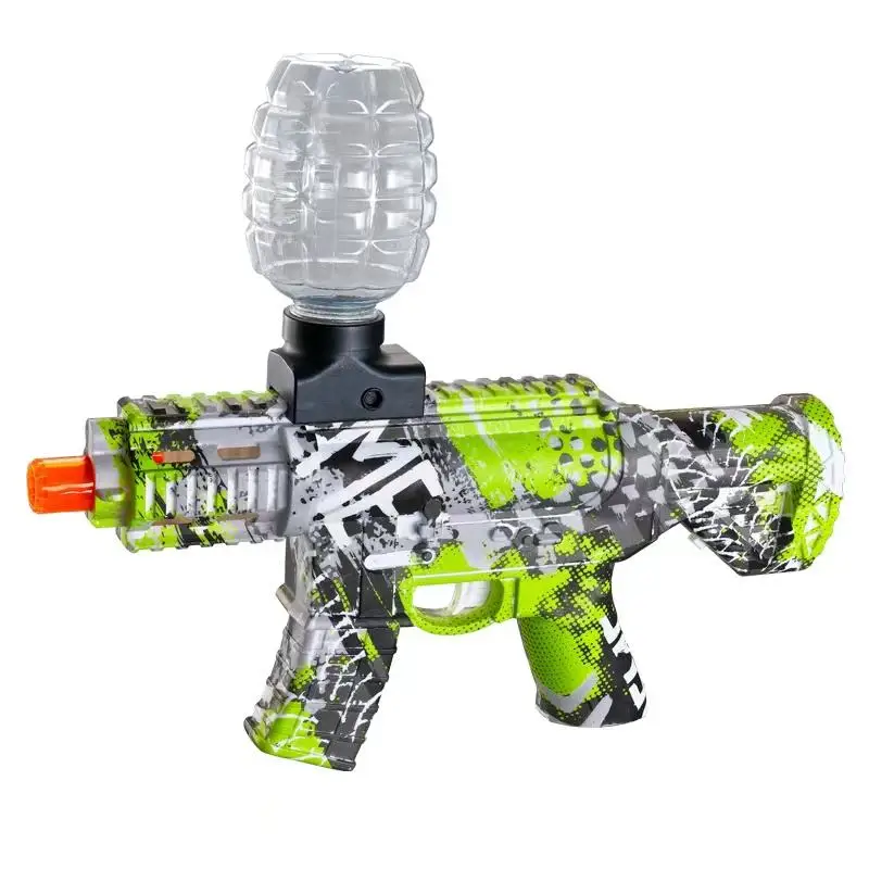 electric outdoor field activity foam bullet hand gun toy for kids nylon electric blaster guns soft bullet toys safe m416 gun toy