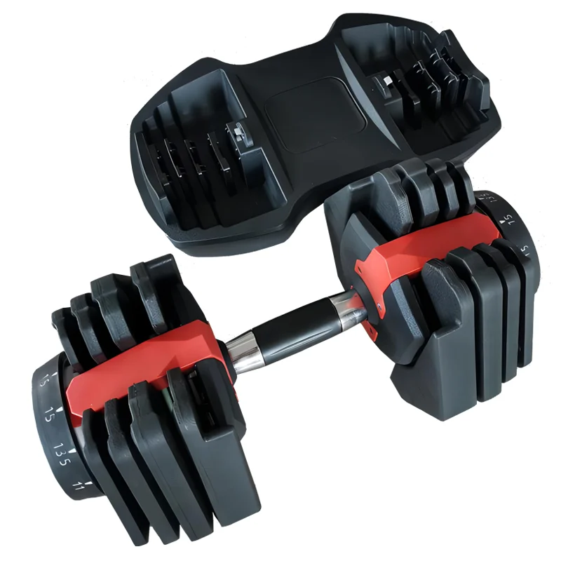 Home Fitness Equipment Dumbbell Hot Selling 15kg Adjustable Dumbbell With Low MOQ