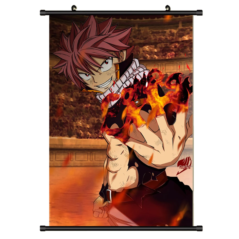 60*90 см 20 дизайн Высокое качество аниме сказочные хвосты стены свитки водонепроницаемые плакаты баннеры