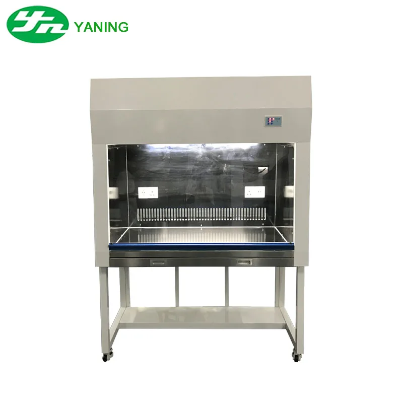 Cell culture laminar flow cabinet 120 cm long for 2 person operation clean bench