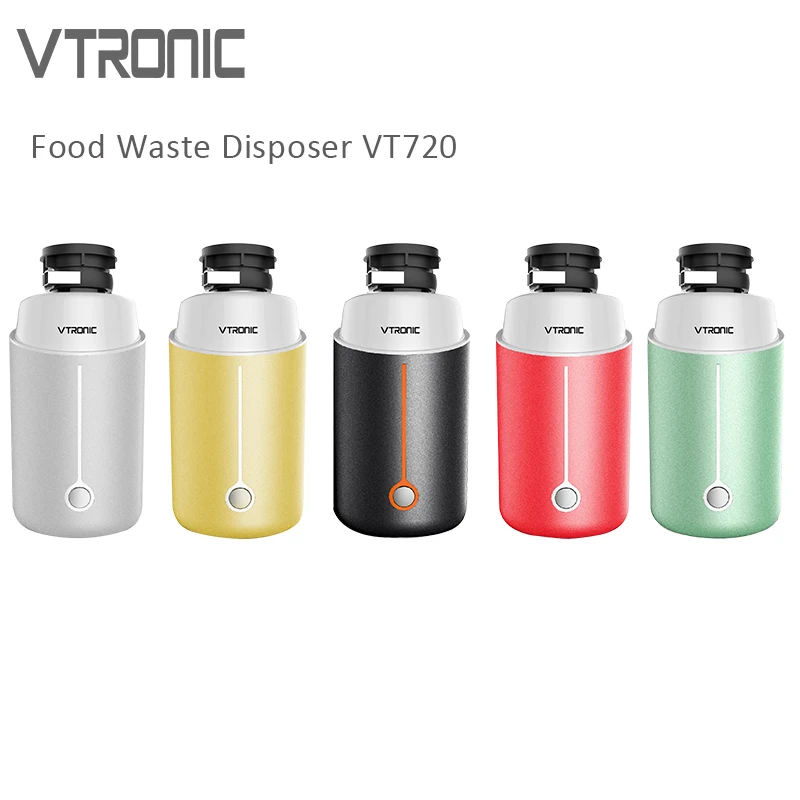 ultra quiet 1.4L 3/4 HP garbage Disposer Continuous Feed for Kitchen food waste
