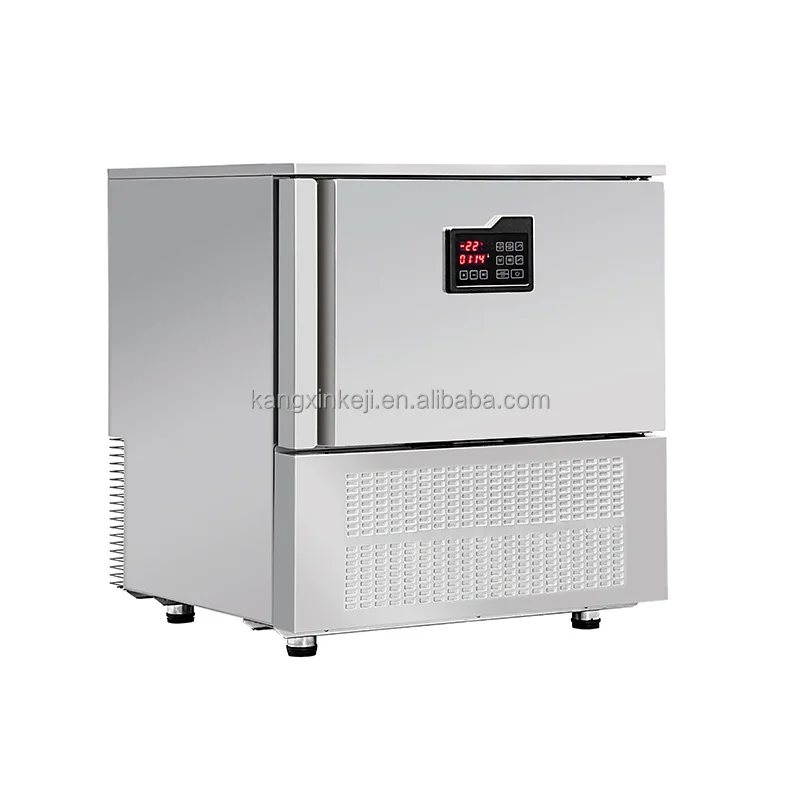 Commercial Ice Cream Chicken Fish Gelato Freezing Tunnel Blast Freezer Free Shipping To Door 3 Trays Hard