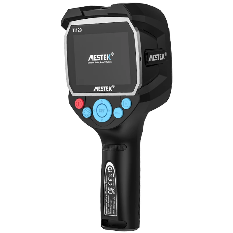 High Resolution  -20~400C Emissivity Adjustable Dual Camera USB Charging Color Screen Temperature Thermal Imaging Camera