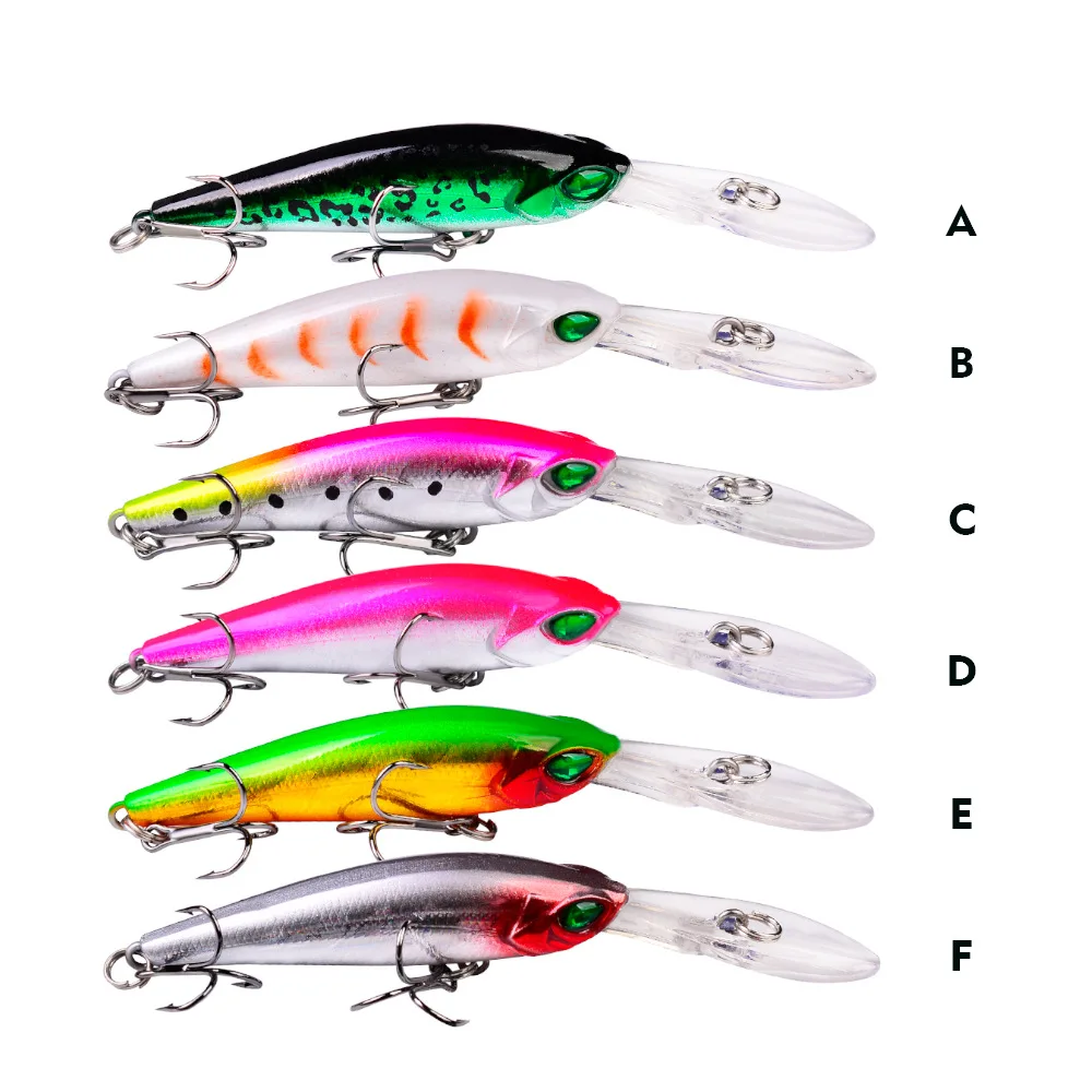 2021 Floating Minnow Hard Lure Fishing Swimbait 9.5cm 6g  Artificial Bait Bass Fishing Lure Carp Bait Wobblers Sea Fishing Rig