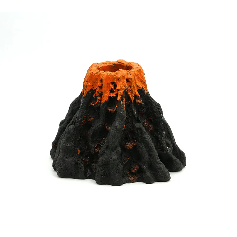 Simulated Volcano Craft Landscaping Aquarium Resin Ornaments Decoration