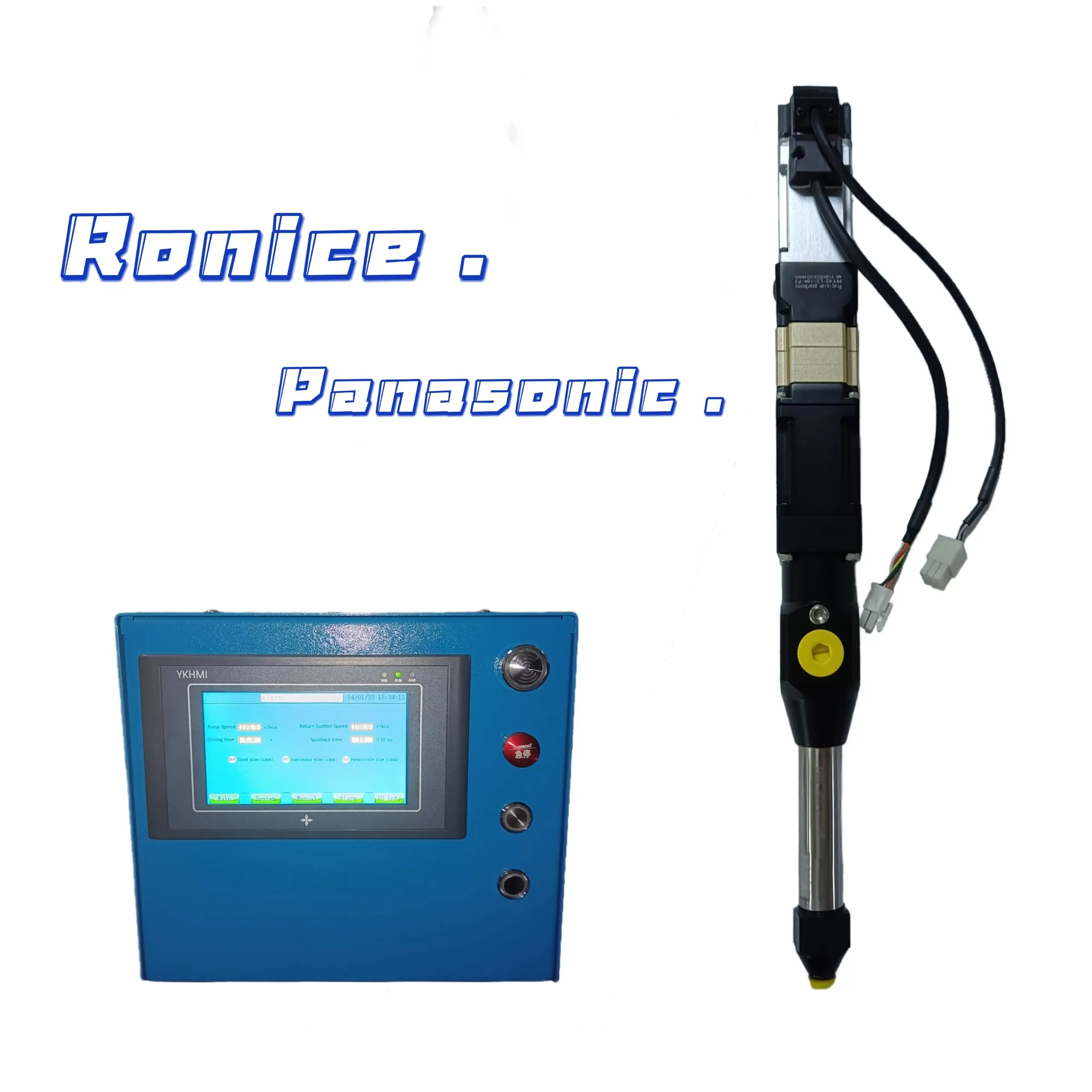 Micro single screw pump Servo/ stepping motor Dispensing machine part