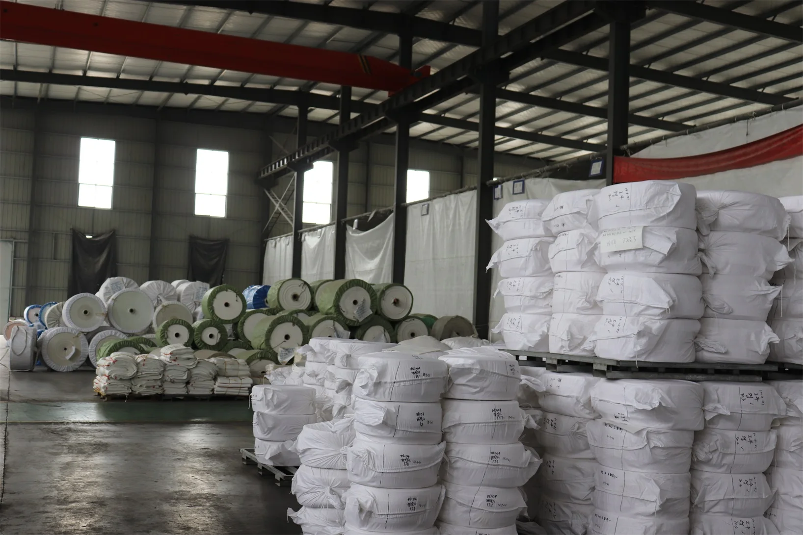 
Four slings packing tiny powdery sand impermeable sliver new membrane waterproof base cloth pp fibc Jumbo 1ton big bags conta Woven jumbo bag 