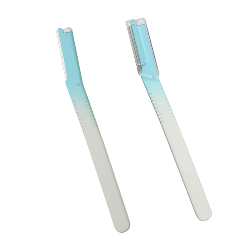 Hot Sale High Quality Custom Lady Make-up Tools Hair Facial Razor Stainless Steel Eyebrow Shaper Beauty Facial Scraper