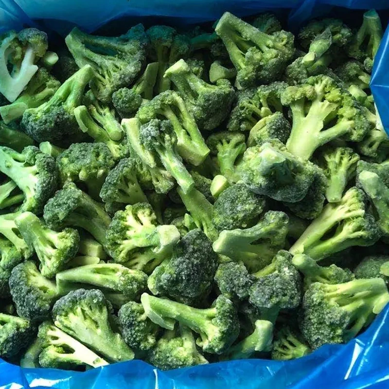 Good Quality Low Price Nutrition health frozen vegetable BRC Certified Fresh Cut iqf frozen broccoli