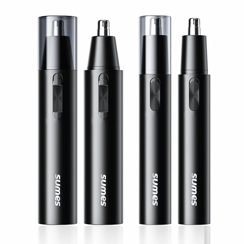 Professional Painless Electric USB Rechargeable Beard Eyebrow Ear Nose Hair Cutting Trimmer Remover For Female And Man