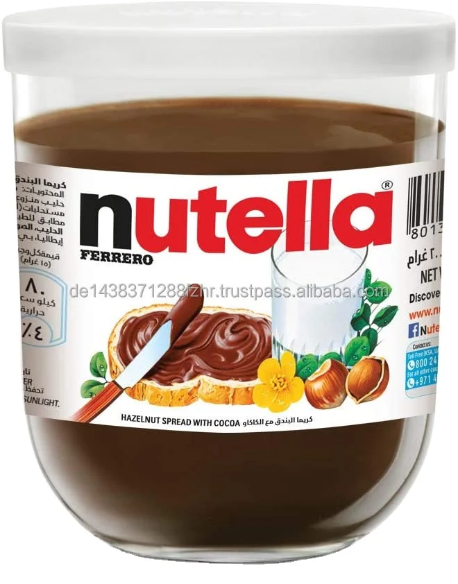 Price Nutella Chocolate  Suppliers Online/Wholesale Ferrero Nutella 450 and 750, 1Kg
