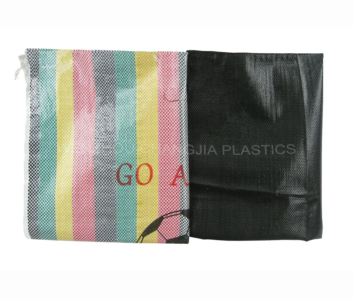  Китайская ПП тканая упаковка для риса сахара муки пшеницы корма удобрений мусора цемента