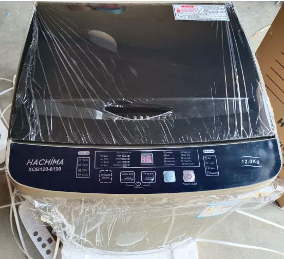 Hot 12kg Fully Automatic Single Tube Top Loader Portable Washing Machine Large 10kg 15kg Wash Cloth washing machine