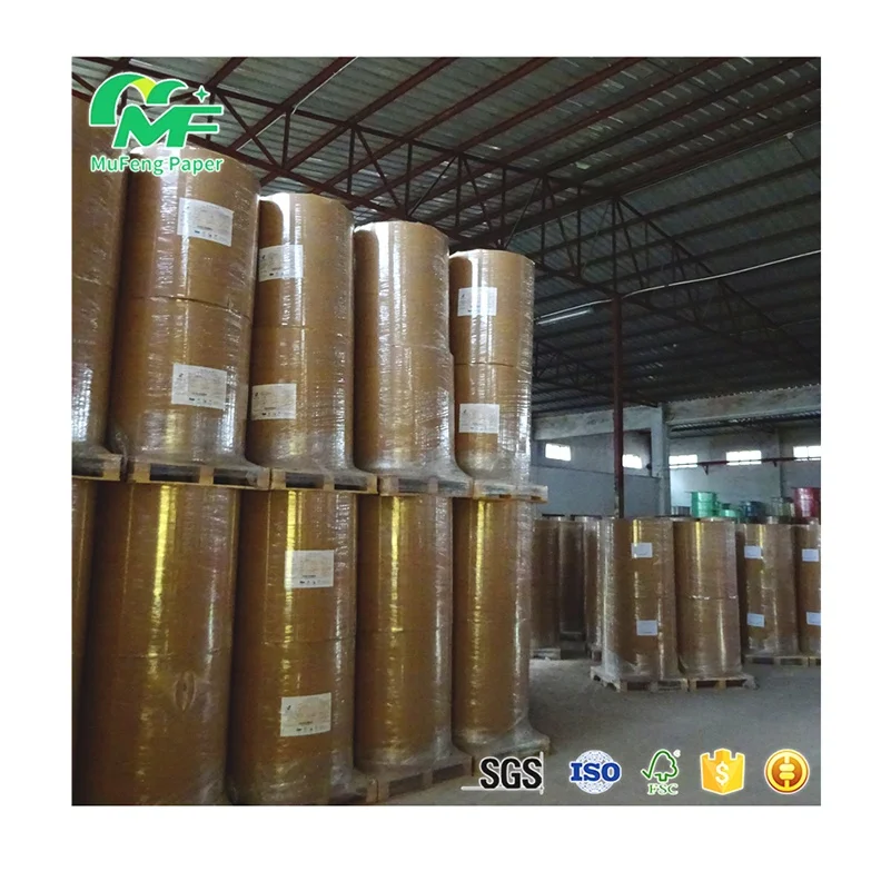 Thermal paper Jumbo Rolls with the size 400MM 405MM 716MM 790MM 795MM 1535MM