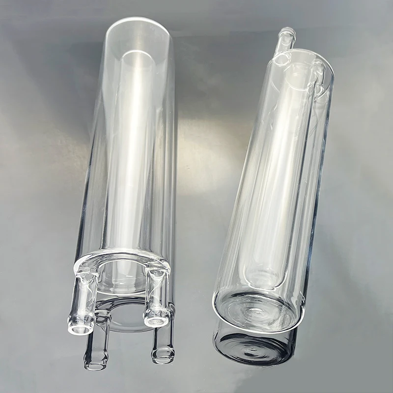 customized clear quartz reactor pakistani price quartz adaptive double layer reactor