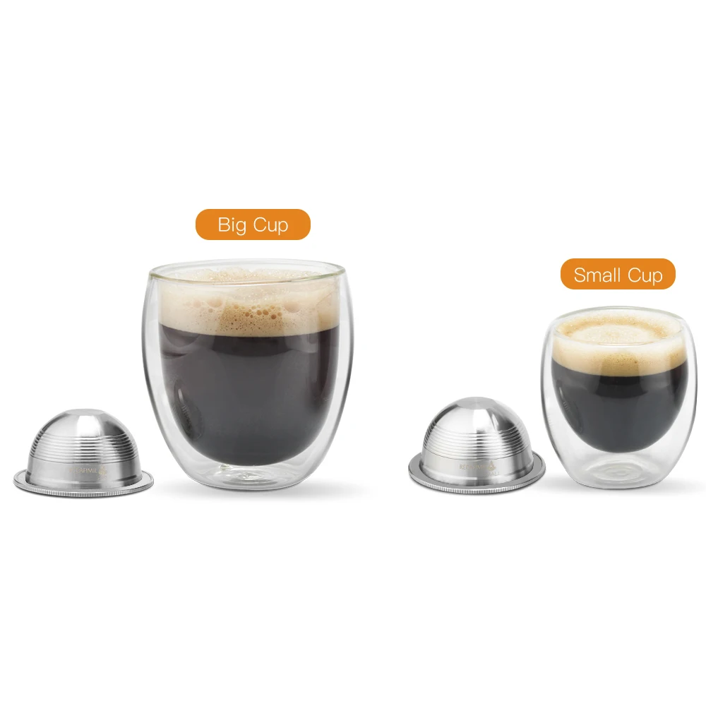 home appliances refillable coffee capsule/vertuoline capsule/nespressos vertuo plus