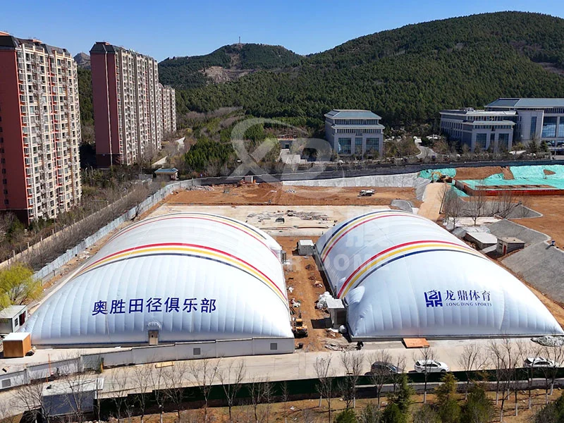 2024 HOT SALE !! PVDF/PVC membrane stadium industrial style stadium air dome Tent for Sale