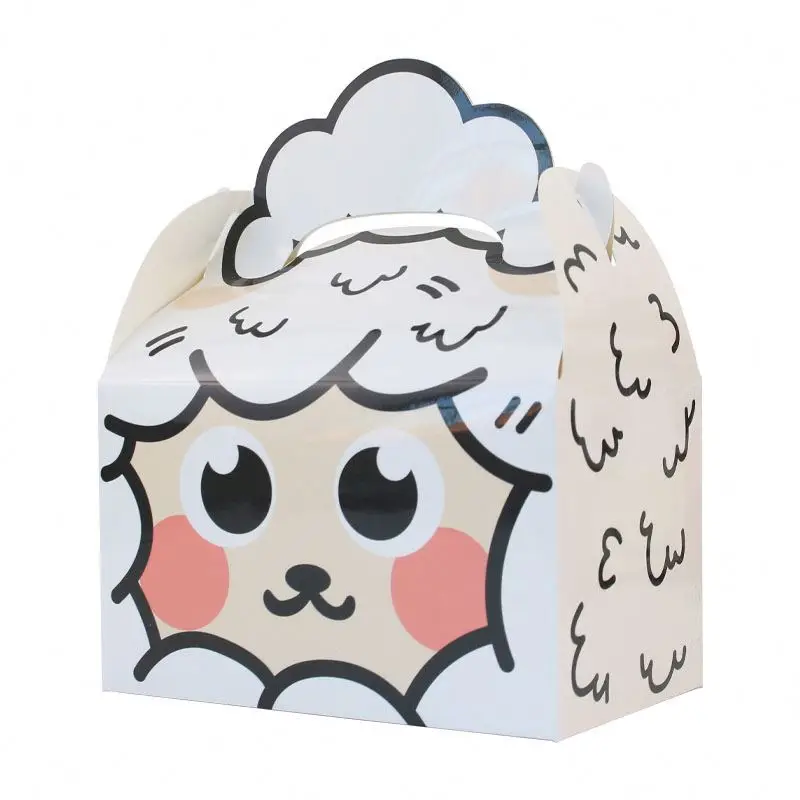 Farm Animal Kids Birthday Decorations Supplies  Party Favor Boxes Barnyard Happy Treat Boxes Candy Goodies Gift Box