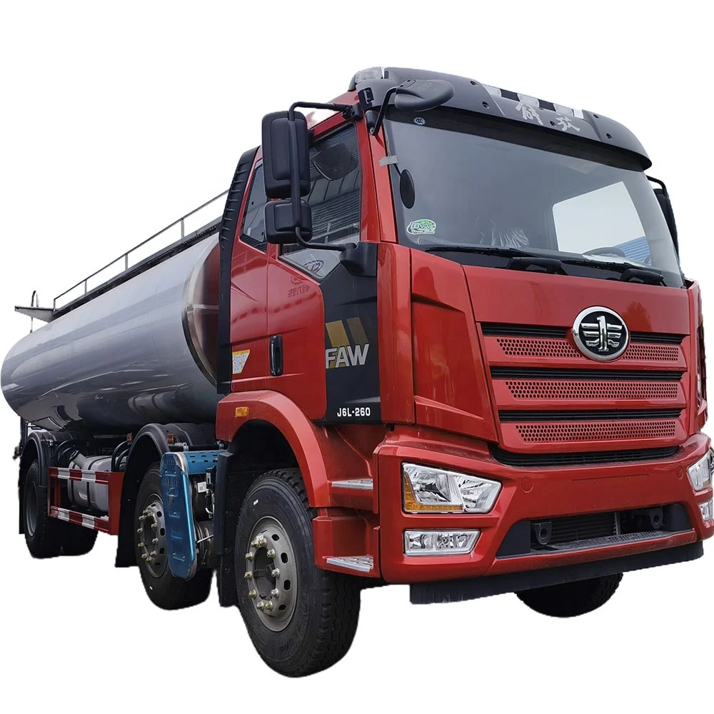FAW IZUZU Milk Tank Vehicles  Milk Tanker Trucks Refrigerated 20000 Liters Food grade Stainless Steel Milk Tank Trucks