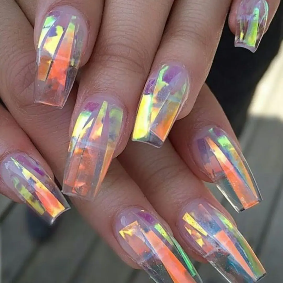 Набор из 24 штук, с милым рисунком Короткие Размер готовой накладные салон гвозди Полный Накладные ногти леди палец искусства ногтей