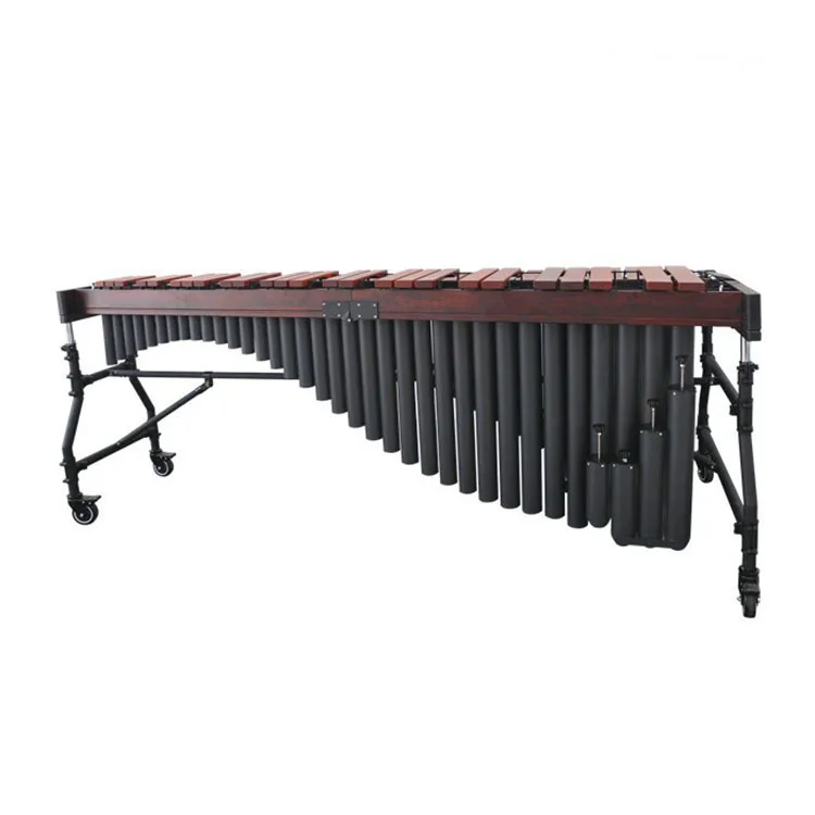 Intonation 5 groups of 61 keys range C2-C7 wooden Marimba xylophone redwood piece aluminum alloy tone tube professional perform