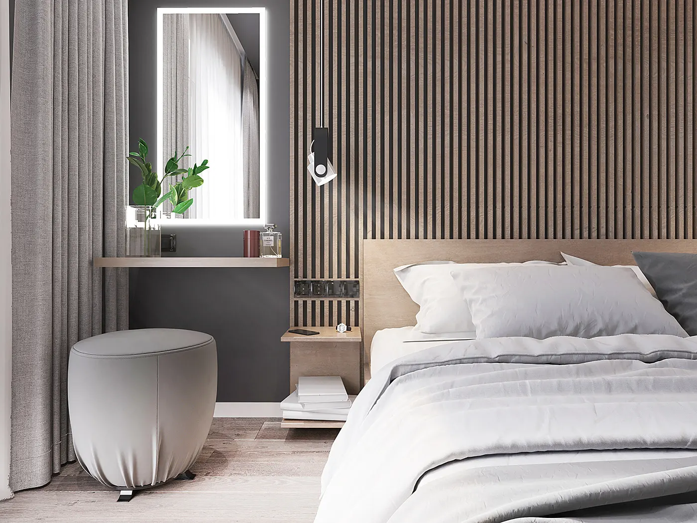 Wholesale High Quality Bedroom Furniture Bedroom Sets Furniture Beds Fashionable Wooden Wood Modern Hotel 2024 Foshan Solid