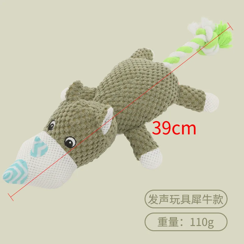 high quality Wholesale Luxury Durable Interactive stuffed soft Squeaky Plush pet toys y with squeaker Dog chew Toy for dogs