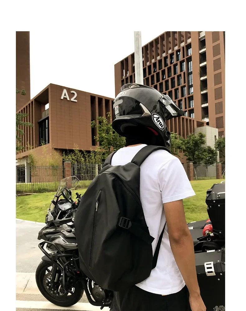 Motorcycle Helmet Laptop Backpack Rainproof Outdoor Cycling Travel Bag Business Work Bag Moto Accessories School Backpack