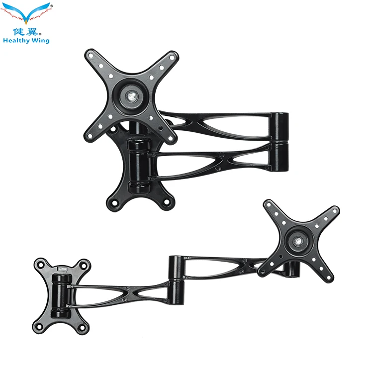Factory Manufacture New Arrival Swivel 14-29 Inch Aluminum Alloy Lcd Led Tv Wall Mounted Bracket